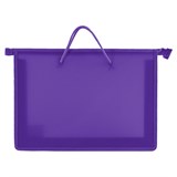 {{photo.Alt || photo.Description || 'Папка на молнии с ручками ПИФАГОР, А4, 1 отделение, пластик, 55 мм, фиолетовая, 228237'}}