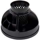 {{photo.Alt || photo.Description || 'Подставка-органайзер STAFF &quot;Attraction&quot;, 9 отделений, вращающаяся, черная, 238319'}}