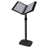 {{photo.Alt || photo.Description || 'Демосистема напольная на 10 панелей, черные панели А4, регулируемая высота, STAFF, 238335'}}