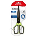 {{photo.Alt || photo.Description || 'Ножницы BRAUBERG &quot;JET Special&quot;, салатовые, 175 мм, 3-х сторонняя заточка, тефлоновое покрытие, 238851'}}