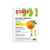 {{photo.Alt || photo.Description || 'Папки-файлы перфорированные А4 STAFF ЭКОНОМ, КОМПЛЕКТ 100 шт., матовые, 35 мкм, 273004'}}