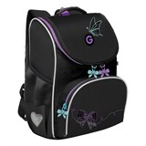 {{photo.Alt || photo.Description || 'Ранец GRIZZLY анатомическая спинка, с мешком для обуви, для девочек, &quot;BOWS&quot;, 33х25х13 см, RAm-584-8/1'}}