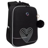 {{photo.Alt || photo.Description || 'Ранец GRIZZLY анатомическая спинка, 2 отделения, для девочек, &quot;INFINITY&quot;, 37х26х16 см, RAw-594-2/1'}}