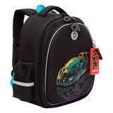 {{photo.Alt || photo.Description || 'Ранец GRIZZLY анатомическая спинка, c бейджем, для мальчиков, &quot;THE COOLEST&quot;, 36х28х20 см, RAz-587-9/1'}}