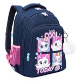 {{photo.Alt || photo.Description || 'Рюкзак GRIZZLY школьный, анатомическая спинка, 3 отделения, для девочек, "COOL 2DAY", 40х27х20 см, RG-561-1/3'}}