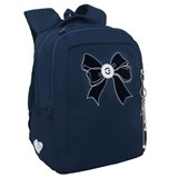 {{photo.Alt || photo.Description || 'Рюкзак GRIZZLY школьный, анатомическая спинка, 2 отделения, для девочек, "VELVET BOW", 39х26х17 см, RG-566-5/2'}}