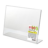 {{photo.Alt || photo.Description || 'Подставка настольная для рекламных материалов МАЛОГО ФОРМАТА (210х150 мм), А5, односторонняя, горизонтальная, STAFF, 291394'}}