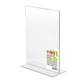 {{photo.Alt || photo.Description || 'Подставка настольная для рекламных материалов МАЛОГО ФОРМАТА (150х210 мм), А5, двусторонняя, вертикальная, STAFF, 291398'}}