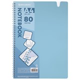 {{photo.Alt || photo.Description || 'Тетрадь обложка пластик, А4 80 л., гребень мягкий, вырубка для ручки, клетка, BRAUBERG, голубой, 405370'}}