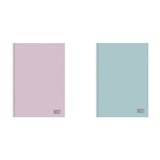 {{photo.Alt || photo.Description || 'Тетрадь А4 80 л,. HATBER, гребень, клетка, Soft-touch ламинация, &quot;Mist&quot; (микс в спайке), 090095, 80Т4лВ1гр'}}