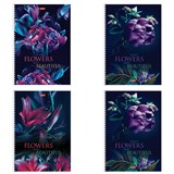 {{photo.Alt || photo.Description || 'Тетрадь А4 96 л., HATBER, гребень, клетка, обложка картон, &quot;Beautiful flowers&quot; (микс в спайке), 086261, 96Т4В1гр'}}