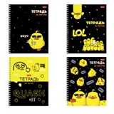 {{photo.Alt || photo.Description || 'Тетрадь А5 48 л., HATBER гребень, клетка, выборочный лак, &quot;Мы - утята!&quot; (микс в спайке), 079683, 48Т5вмВ1гр'}}