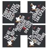 {{photo.Alt || photo.Description || 'Тетрадь А5 48 л., HATBER скоба, клетка, выборочный лак, &quot;Гусь умный&quot; (микс в спайке), 078540, 48Т5вмВ1'}}