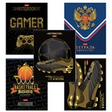 {{photo.Alt || photo.Description || 'Тетрадь А5 48 л,. HATBER скоба, клетка, матовая ламинация, 3D-фольга, &quot;Для мальчиков&quot; (микс), 087357, 48Т5лофВ1'}}