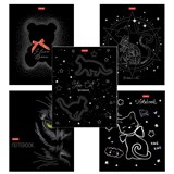 {{photo.Alt || photo.Description || 'Тетрадь А5 48 л., HATBER скоба, клетка, матовая ламинация, 3D-фольга, &quot;Кошки-мишки&quot; (микс), 087356, 48Т5лофВ1'}}