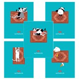 {{photo.Alt || photo.Description || 'Тетрадь А5 48 л., HATBER скоба, клетка, обложка картон, &quot;На ковре&quot; (микс в спайке), 088375, 48Т5В1'}}