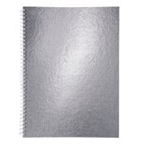 Тетрадь бумвинил А4 96 л., гребень, офсет №1, клетка, 