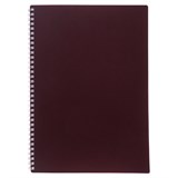 {{photo.Alt || photo.Description || 'Тетрадь обложка пластик, А4, 80 л., гребень, клетка, HATBER, &quot;VELVET&quot; Бордо, 081564, 80Т4В1гр_01606'}}