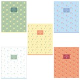 {{photo.Alt || photo.Description || 'Тетрадь А5 48л. HATBER скоба, клетка, обложка картон, тиснение, Цветочный орнамент (м, 48Т5тВ1'}}