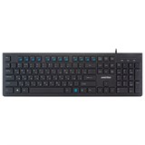 {{photo.Alt || photo.Description || 'Клавиатура проводная SMARTBUY SLIM 206, USB, 104 клавиши, черная, SBK-206US-K'}}