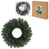 {{photo.Alt || photo.Description || 'Венок новогодний, диаметр 42 см &quot;Волшебство&quot;, литой ПЭТ, ЗОЛОТАЯ СКАЗКА, 592516'}}