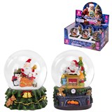 {{photo.Alt || photo.Description || 'Снежный шар с LED-подсветкой &quot;Дед Мороз&quot; диаметр 80 мм, полистоун/стекло, ассорти 2 дизайна, ЗОЛОТАЯ СКАЗКА, 592599'}}