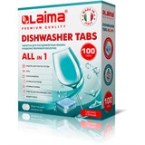 {{photo.Alt || photo.Description || 'Таблетки для посудомоечных машин 100 шт. LAIMA PREMIUM QUALITY &quot;All in 1&quot;, растворимая оболочка, ИТАЛИЯ, 607609'}}