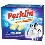 {{photo.Alt || photo.Description || 'Таблетки для посудомоечных машин MINI TABS 110 шт. PERKLIN (ПЕРКЛИН) &quot;ALL in 1&quot;, растворимая оболочка, 609647'}}
