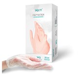 {{photo.Alt || photo.Description || 'Перчатки виниловые смотровые 50 пар (100 штук), размер 9-10, XL (очень большой), прозрачные SAF&amp;TY'}}