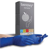 {{photo.Alt || photo.Description || 'Перчатки латексные смотровые 25 пар (50 штук), прочные, размер 8-9, L (большой), BENOVY High Risk'}}