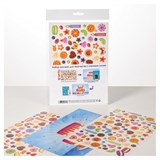 {{photo.Alt || photo.Description || 'Наклейки бумажные с игровым полем НАБОР 2 листа, 184 наклейки, &quot;Сладкое настроение&quot;, HATBER, 2Н5н'}}