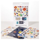 {{photo.Alt || photo.Description || 'Наклейки бумажные с игровым полем НАБОР, 2 листа, 184 наклеек, &quot;Космическое приключение&quot;, HATBER, 2Н5н'}}