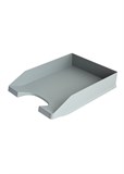 Лоток горизонтальный для бумаг Консул, 1 шт. (347х255х65 мм), серый К1197
