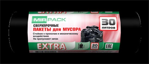 {{photo.Alt || photo.Description || 'Мешки для мусора "EXTRA" 30 литров, в рулоне 20 штук, ПНД, 12 мкм, размер 50х60 см, черные'}}