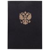 {{photo.Alt || photo.Description || 'Книга учета 96 л., клетка, твердая, бумвинил, офсет, герб, А4 (200х290 мм), BRAUBERG, черная, 130275'}}