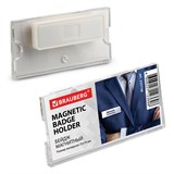 {{photo.Alt || photo.Description || 'Бейдж магнитный 35х70 мм, BRAUBERG MAGNETIC, 235738'}}
