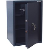 {{photo.Alt || photo.Description || 'Сейф BRABIX КМ-620Т, 620х430х375 мм, 35 кг, ключевой замок + полка, трейзер, крепление к стене, 291167'}}