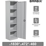 {{photo.Alt || photo.Description || 'Шкаф металлический офисный BRABIX MK 18/47/46-01, 1830х472х460 мм, 30 кг, 4 полки, разборный, 291139'}}