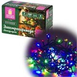 {{photo.Alt || photo.Description || 'Электрогирлянда-нить комнатная Стандарт 5 м, 100 LED, мультицветная, 220 V, контроллер, ЗОЛОТАЯ СКАЗКА, 591099'}}