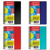 {{photo.Alt || photo.Description || 'Блокнот МАЛЫЙ ФОРМАТ А6 105х145 мм, 80 л., гребень, пластик, клетка, BRAUBERG, Офисный, 125399'}}