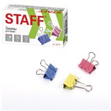 {{photo.Alt || photo.Description || 'Зaжимы для бумаг STAFF Profit, КОМПЛЕКТ 12 шт., 25 мм, на 100 листов, цветные, картонная коробка, 225157'}}