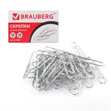 {{photo.Alt || photo.Description || 'Скрепки большие 50 мм, BRAUBERG, оцинкованные, 50 шт., в картонной коробке, 227589'}}