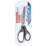 {{photo.Alt || photo.Description || 'Hoжницы BRAUBERG SUPER, 230 мм, серо-черные, 2-х сторонняя заточка, эргономичные ручки, 237297'}}