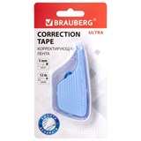 {{photo.Alt || photo.Description || 'Корректирующая лента BRAUBERG ULTRA, 5 мм х 12 м, корпус бело-голубой, блистер, 229064'}}