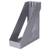 {{photo.Alt || photo.Description || 'Лоток вертикальный для бумаг BRAUBERG Basic, 265х100х285 мм, серый, 237010'}}