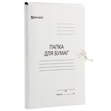{{photo.Alt || photo.Description || 'Папкa для бумаг с завязками картонная BRAUBERG, 440 г/м2, до 200 листов, 110926'}}
