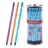 {{photo.Alt || photo.Description || 'Карандаш чернографитный BRAUBERG EXAM, 1 шт., HB, с ластиком, корпус ассорти, 181753'}}