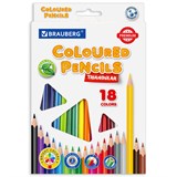 {{photo.Alt || photo.Description || 'Карандаши цветные BRAUBERG PREMIUM, 18 цветов, трехгранные, грифель 3 мм, 181662'}}