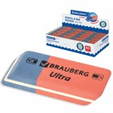 {{photo.Alt || photo.Description || 'Ластик BRAUBERG Ultra, 41х14х8 мм, красно-синий, натуральный каучук, 228708'}}