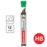 {{photo.Alt || photo.Description || 'Грифели запасные 0,7 мм, HB, BRAUBERG, КОМПЛЕКТ 12 шт., Hi-Polymer, 180446'}}